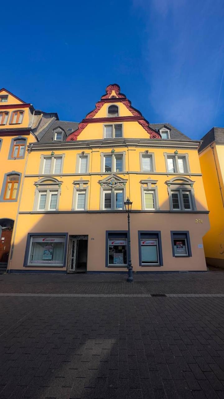 Historisches Haus Am Fusse Der Festung Ehrenbreitstein Am Schoenen Rhein Koblenc Exteriér fotografie